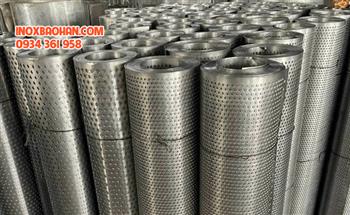 Lưới inox đục lỗ tròn
